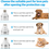 Indexkép: 2 Led Lights,Super Quiet, Electric, Rechargeable, Upgraded Dog Nail Grinder