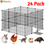 Küçük resim: Rabbit Guinea Pig Hamster Playpen, Puppy Enclosure Exercise Fence with Door Diy 