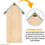 Küçük resim: Wooden Insect Bee Bug House, Natural Eco-Friendly Wood Insect Hotel Garden Nest