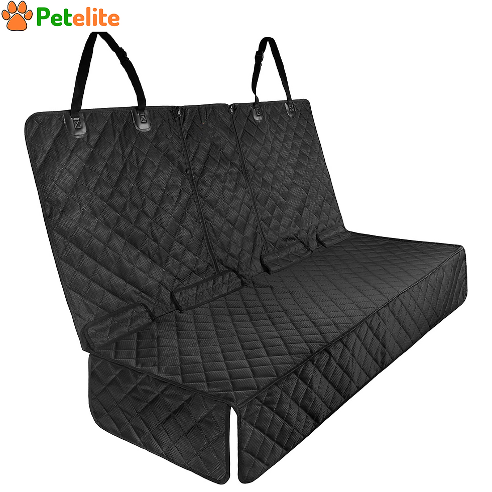 Premium Back Seat Cover Waterproof Dog Car Seat Cover with Armrest Opening