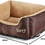 Miniatura: 5 Size Deluxe Dog Bed Calming Washable NonSlip Raised Walls Fleece Plush Cushion
