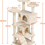 Miniatura: Cat Tree Scratching Posts Cat Tower Activity Centre,House with Ladder for Cats