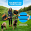 الصورة المصغرة: Double Dog Lead for 2 Dogs,Rope Bungee Dual Dog Lead with Padded Handles