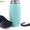 Miniature : 750ML Stainless Steel Dog Travel Water Bottle with Large Trough