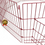 Миниатюра: 8 Panels/ Metal Pink Pet Dog Pen Puppy Rabbit Foldable Metal Playpen Enclosure
