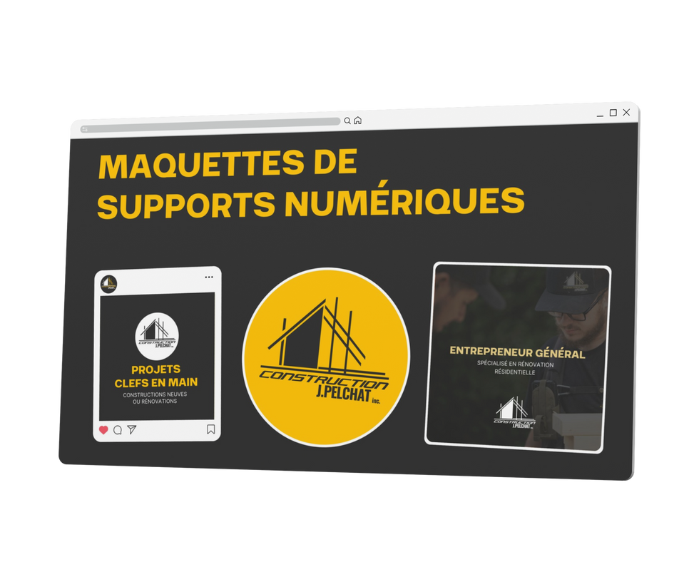 Branding pour une entreprise du secteur de la construction