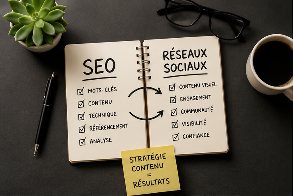 Combiner SEO et réseaux sociaux