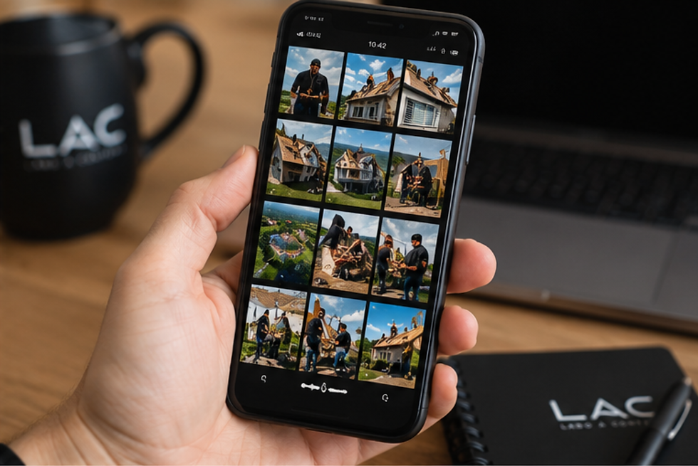 Comment transformer un seul chantier en 30 publications pour vos réseaux sociaux