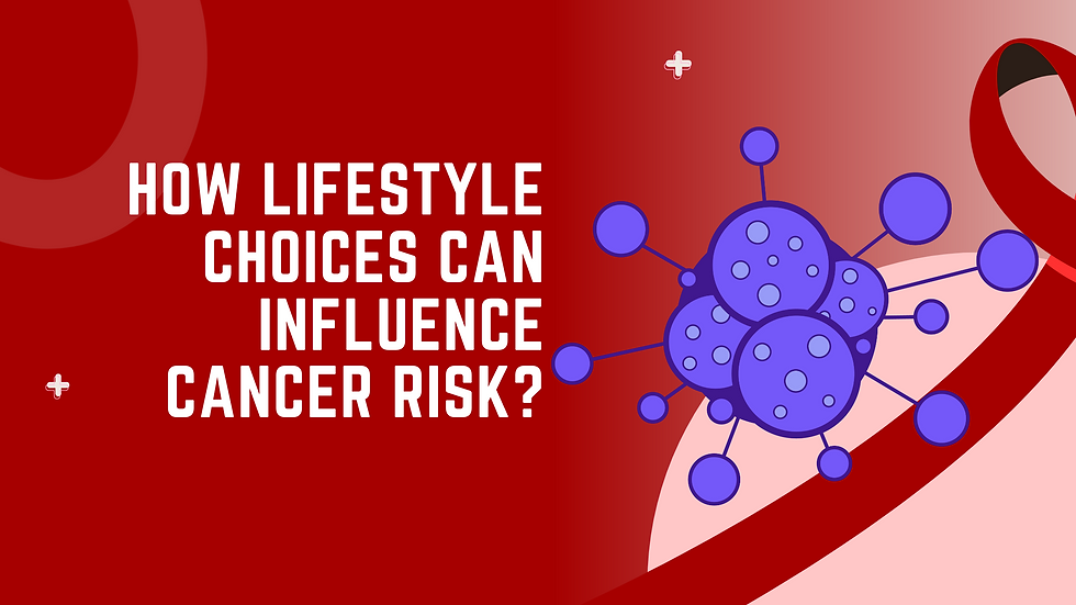 Lifestyle Choices Can Influence Cancer Risk