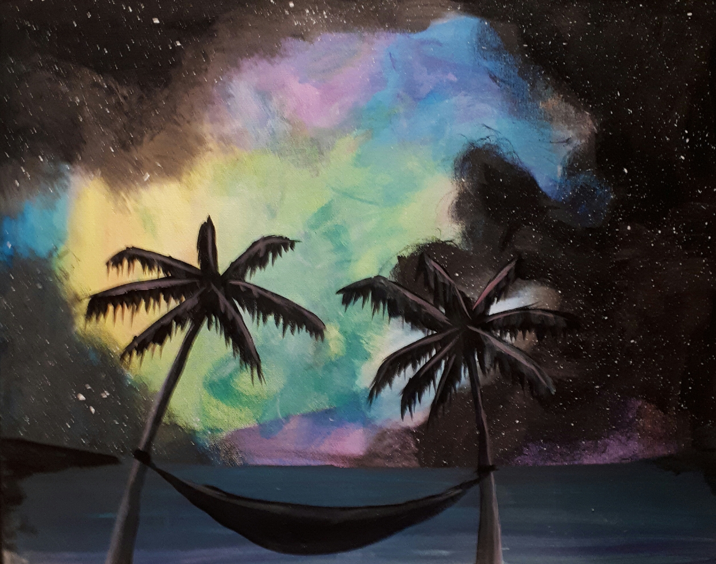 Galaxy Night: Palm Edition