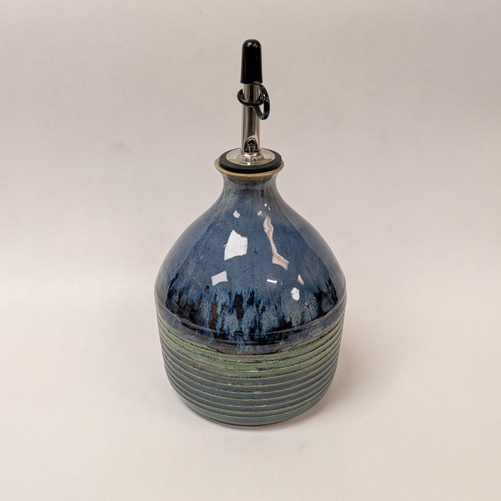 'Blue Tide' Oil & Dressing Bottle