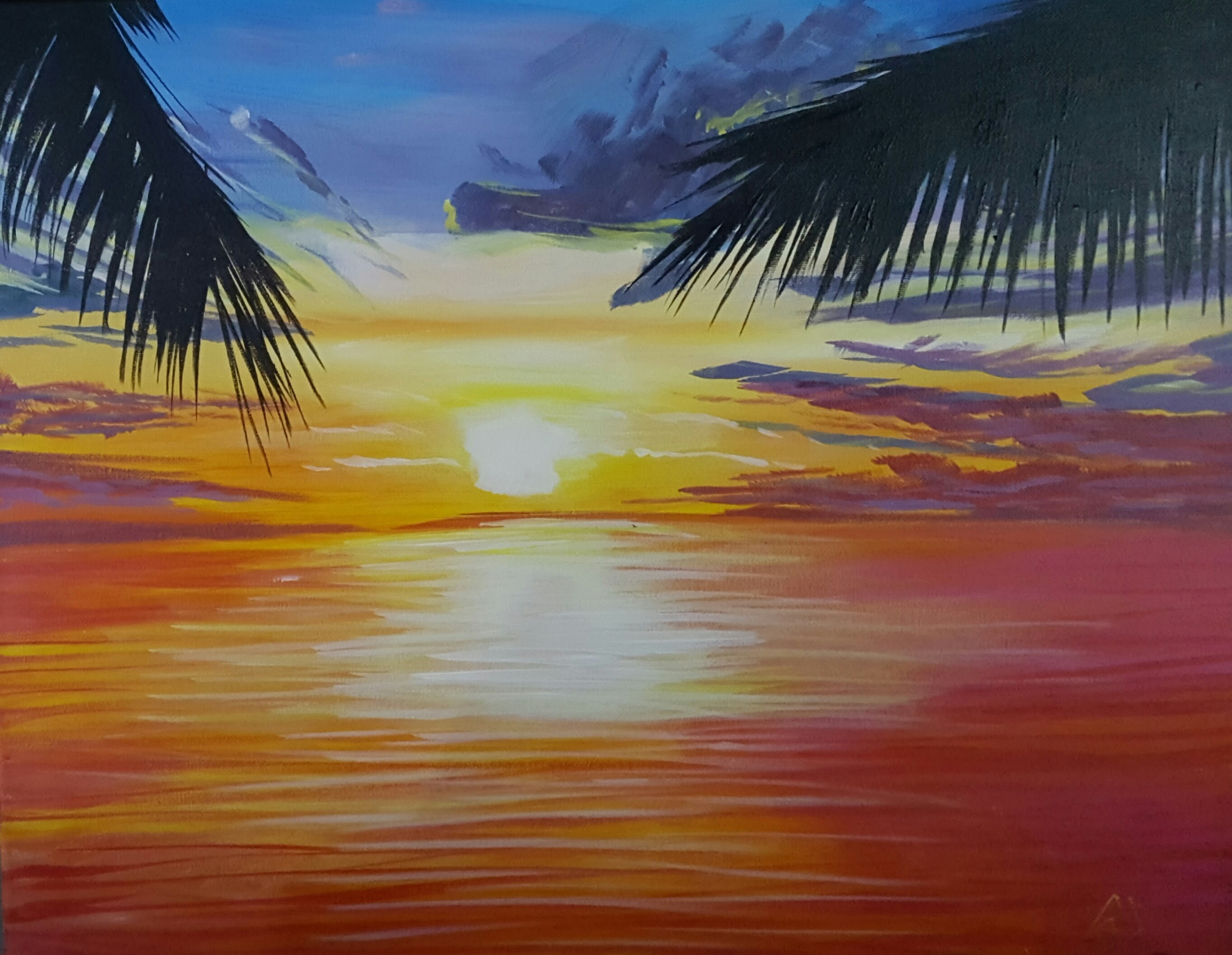 Palm Sunset