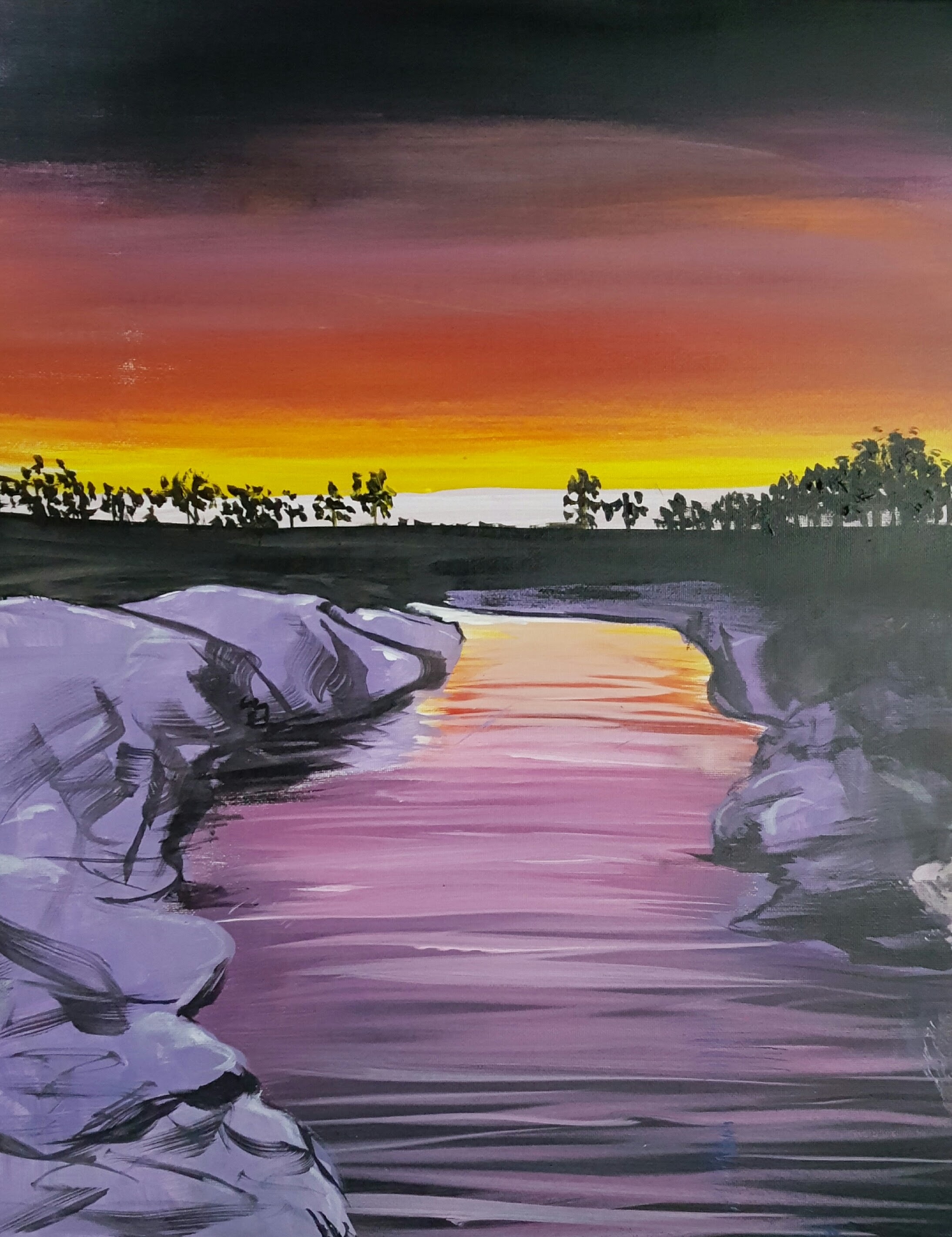 Sunset Stream