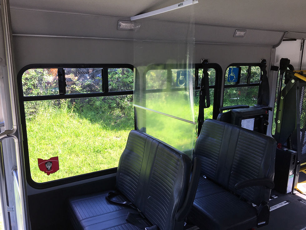 Thumbnail: Passenger MD Protective Shield / Barrier