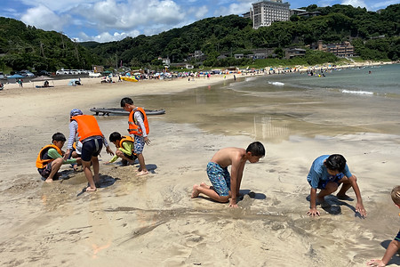 アウトドアキャンプ小学生 2025 クラッカー 英語
