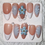 Thumbnail: Blue Blossom & Sculpted Tips – Press-On Nails