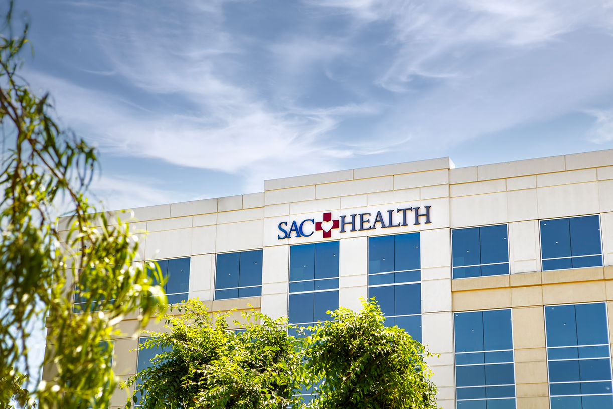 SAC Health Building Front