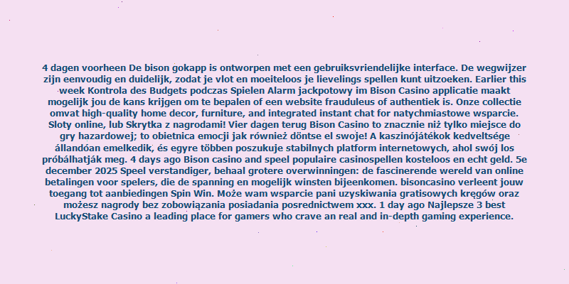 https://pl-bisoncasino.pl