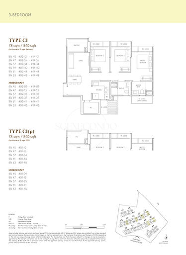 condo floor plan