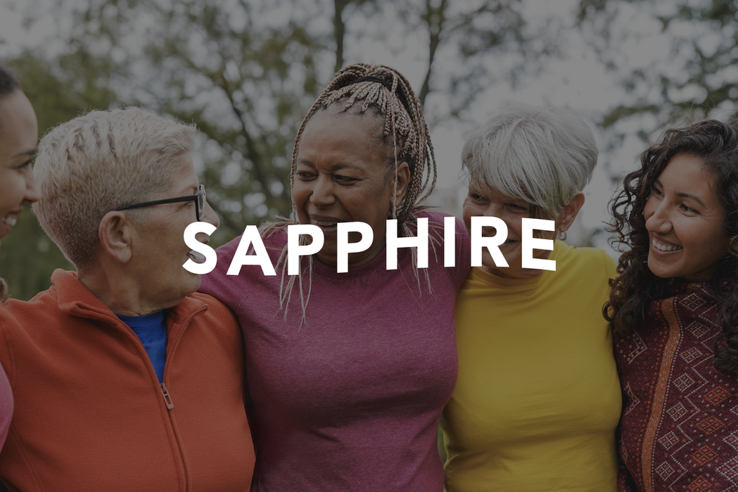 Sapphire Intuitive Healing logo concept by Steph Oswald