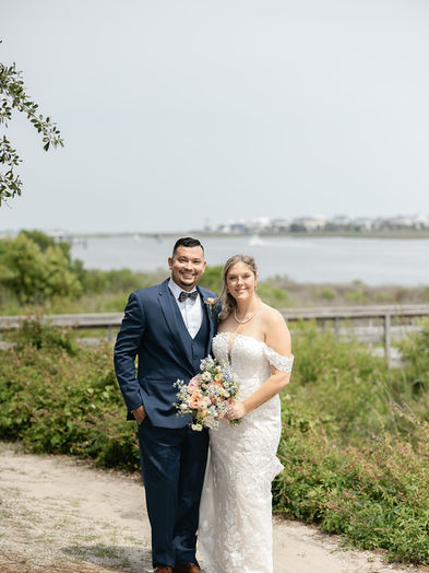 Beach wedding in North Carolina