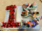 Number Cake two numbers( Torte me number ) image