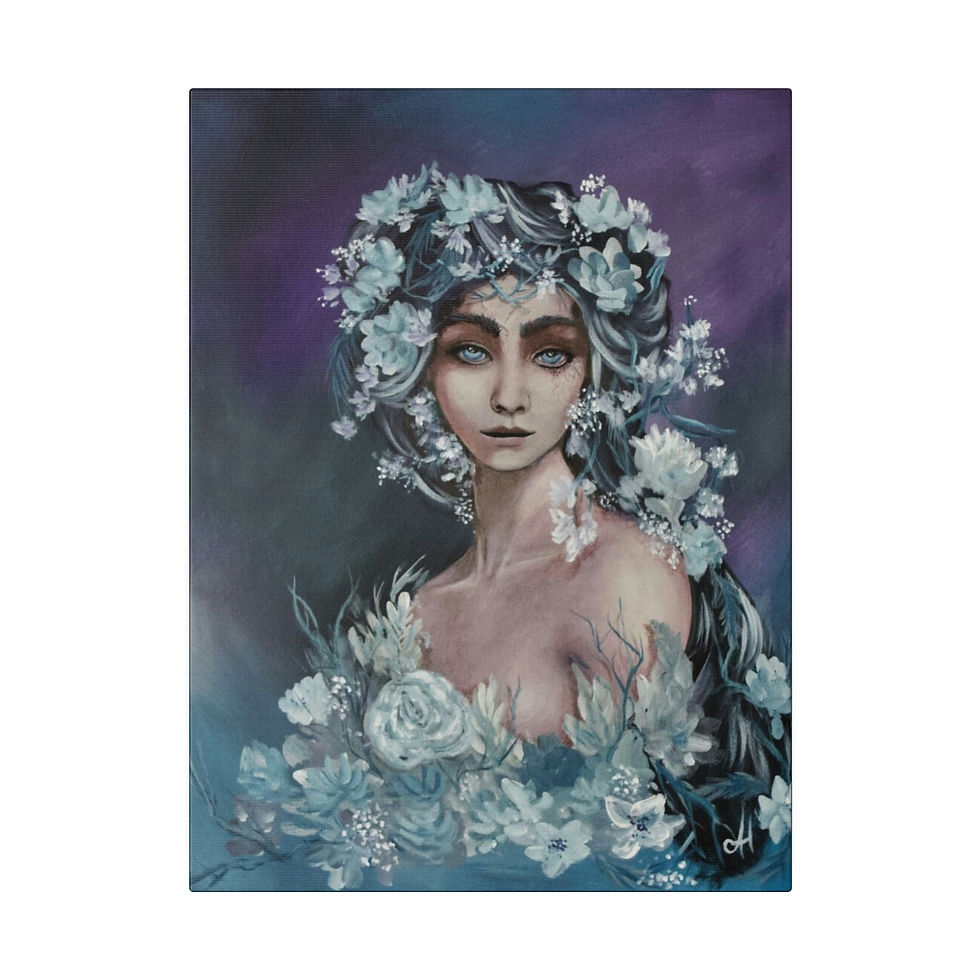 Thumbnail: Winters Bottled Fury, Canvas Print