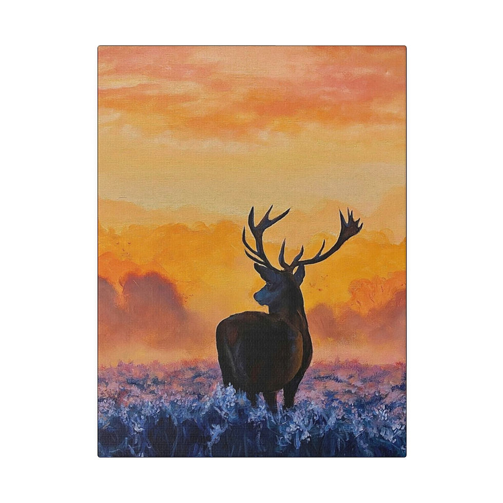Stag, Canvas Print