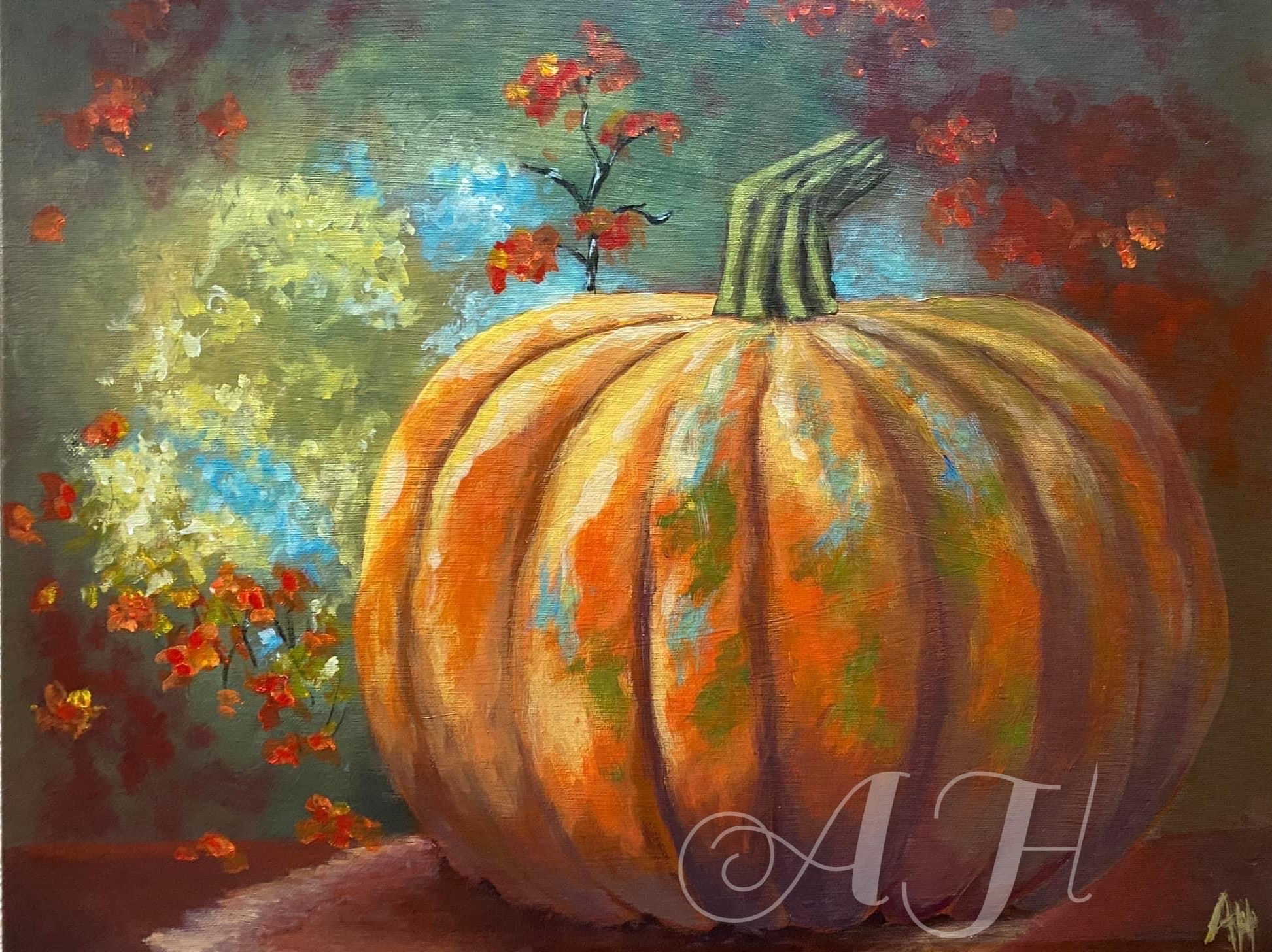Pumpkin 16 X 20
