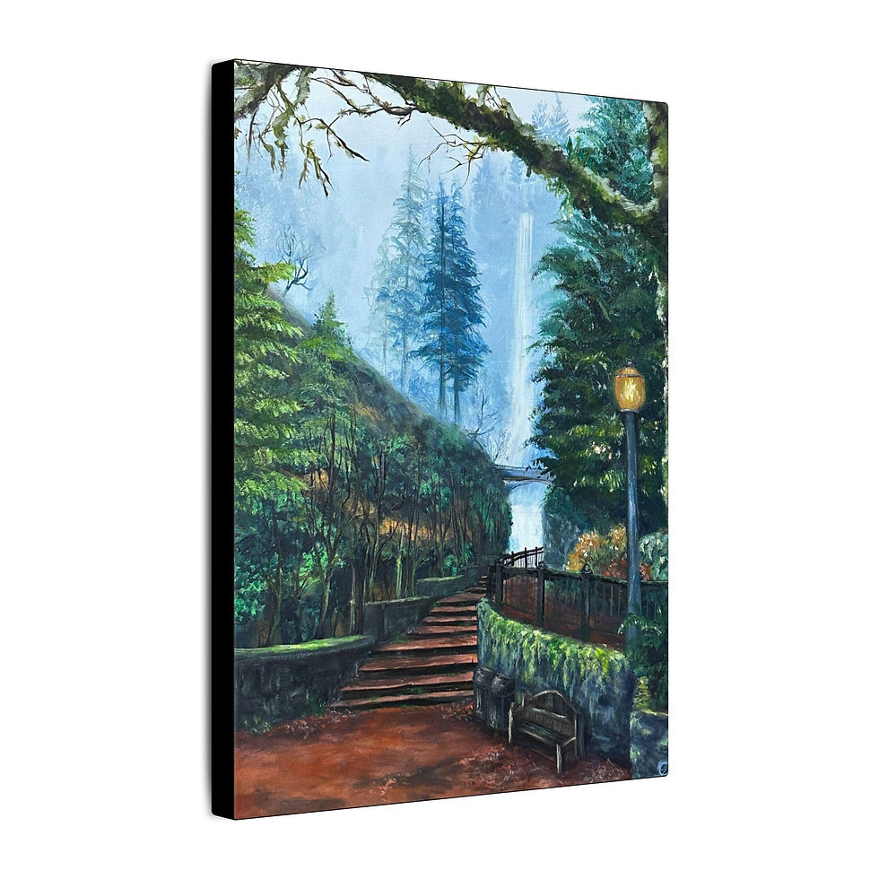 Thumbnail: Multnomah Falls, Canvas Print