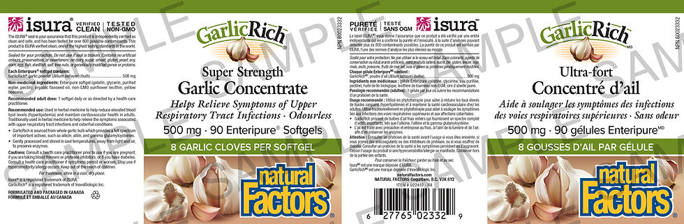 Thumbnail: GarlicRich Super Strength Garlic Concentrate 500 mg
