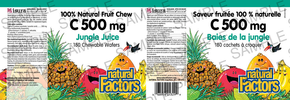 Thumbnail: Vit.C 500MG Jungl Chw Tab 180