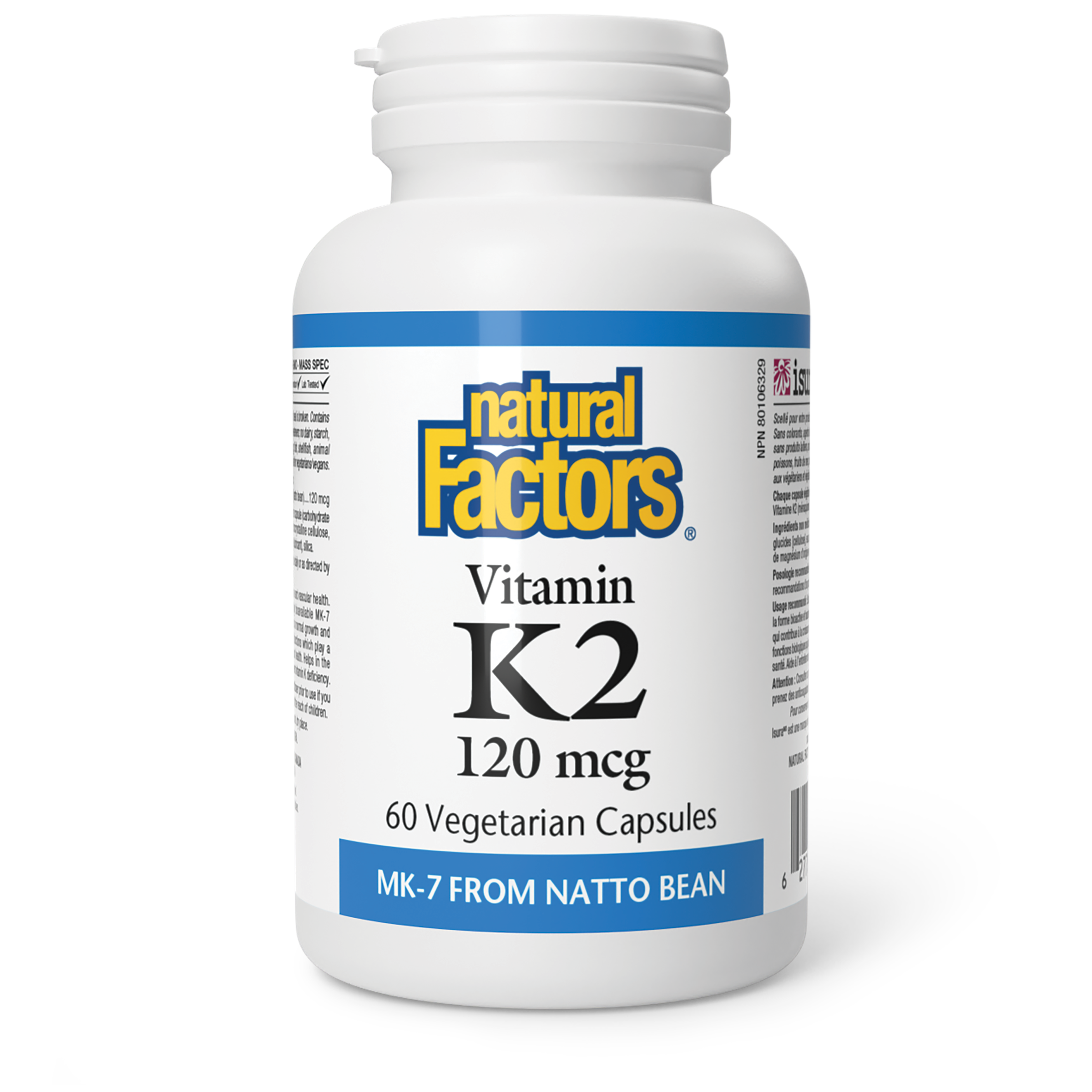 Vit K2 120mcg VCAP 60