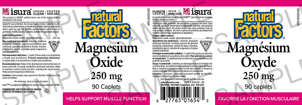 Thumbnail: Magnesium Oxide 250MG Tab 90