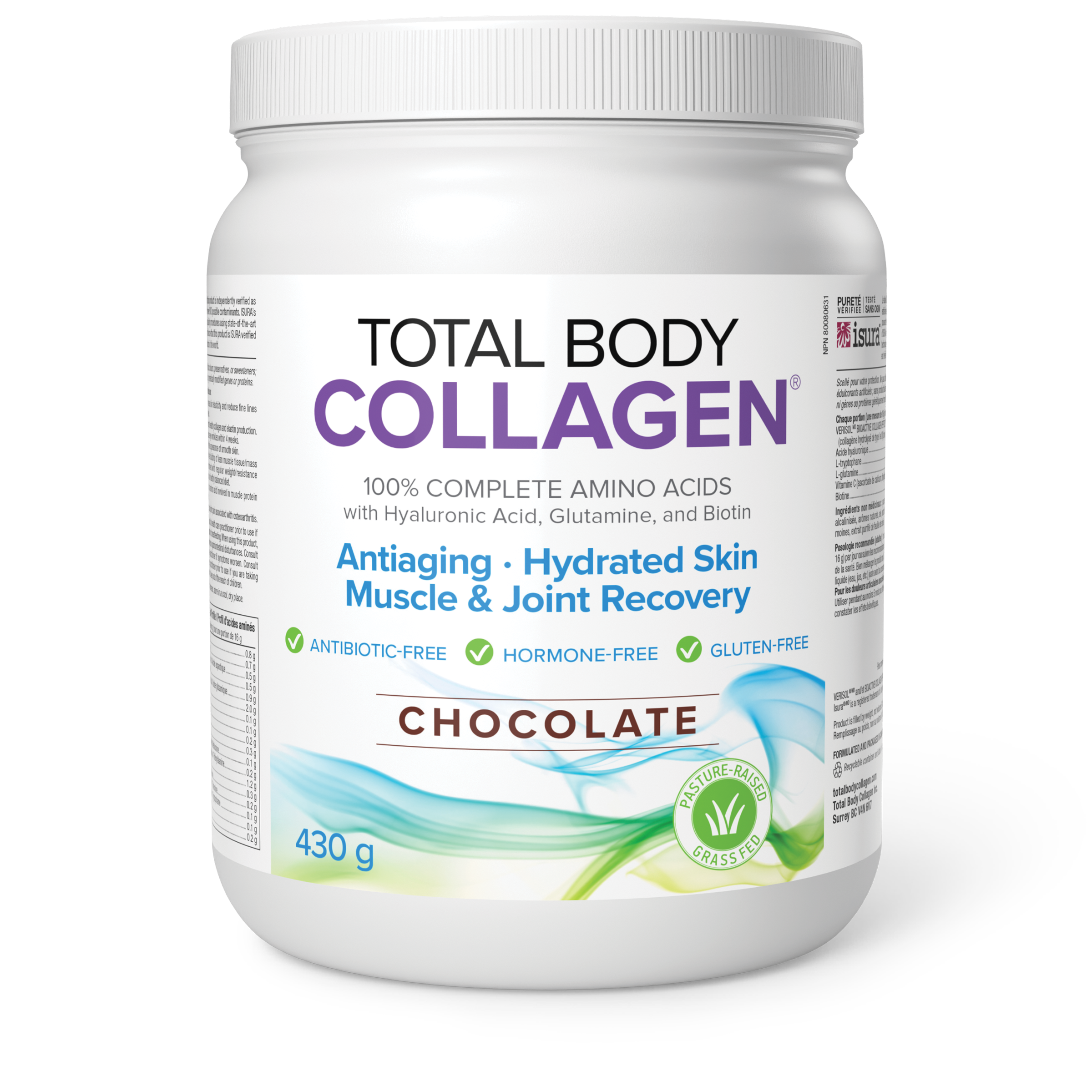 Total Body Collagen 430g Chocolate