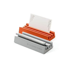 Linear水泥名片架