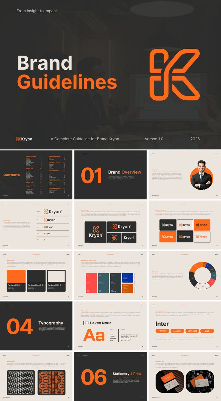 Creatix brand guidelines colour palette document — brand guidelines for small businesses UK