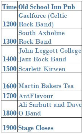 EMD2026 - Old School Inn Daytime Programme