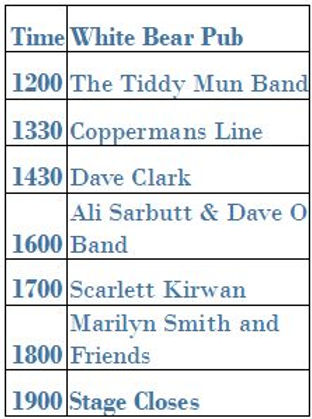 EMD 2026 - White Bear Daytime Programme
