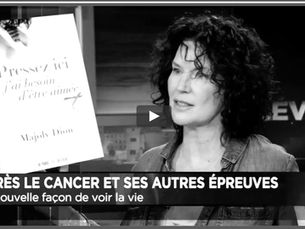 TVA | Denis Lévesque | Entrevue avec Majoly Dion sur son livre "Pressez ici j'ai besoin d'être aimée" 