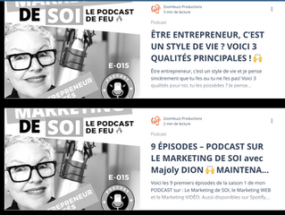 Blogue personnel de la réalisatrice Majoly DION