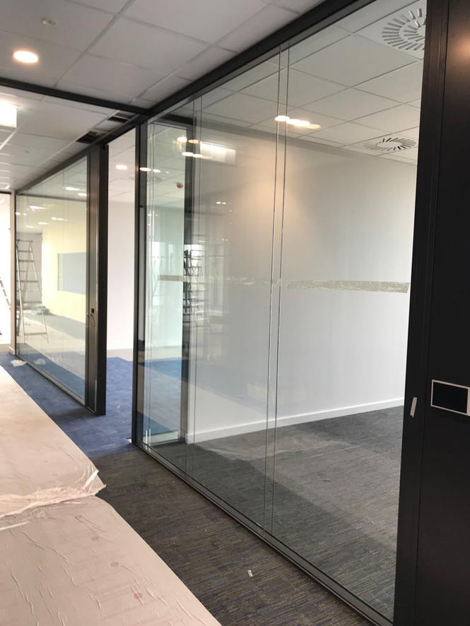 glass partitions