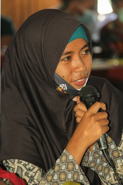 Sangkep Komunitas : Peserta diberikan kesempatan dalam diskusi untu mengemukakakn pendapat