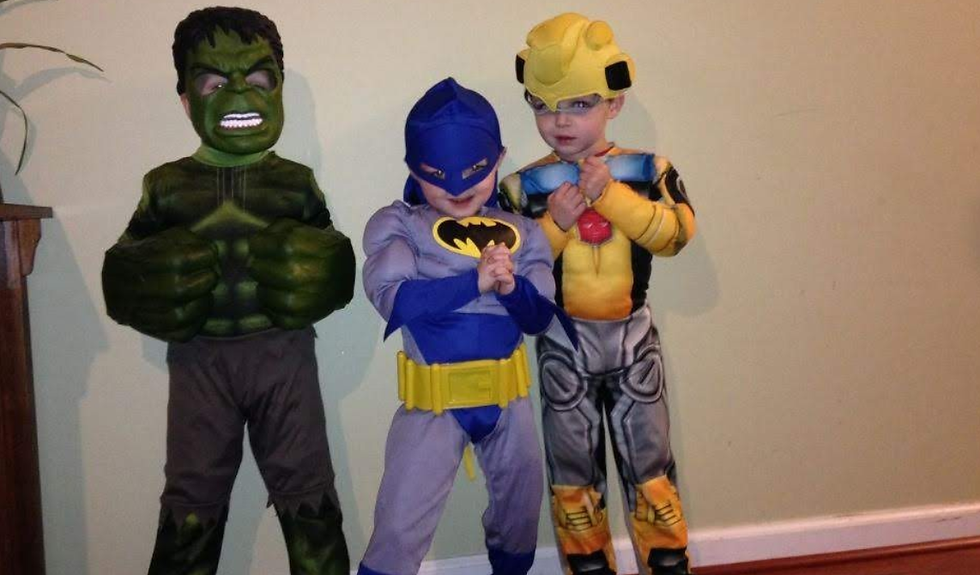Kids in costume