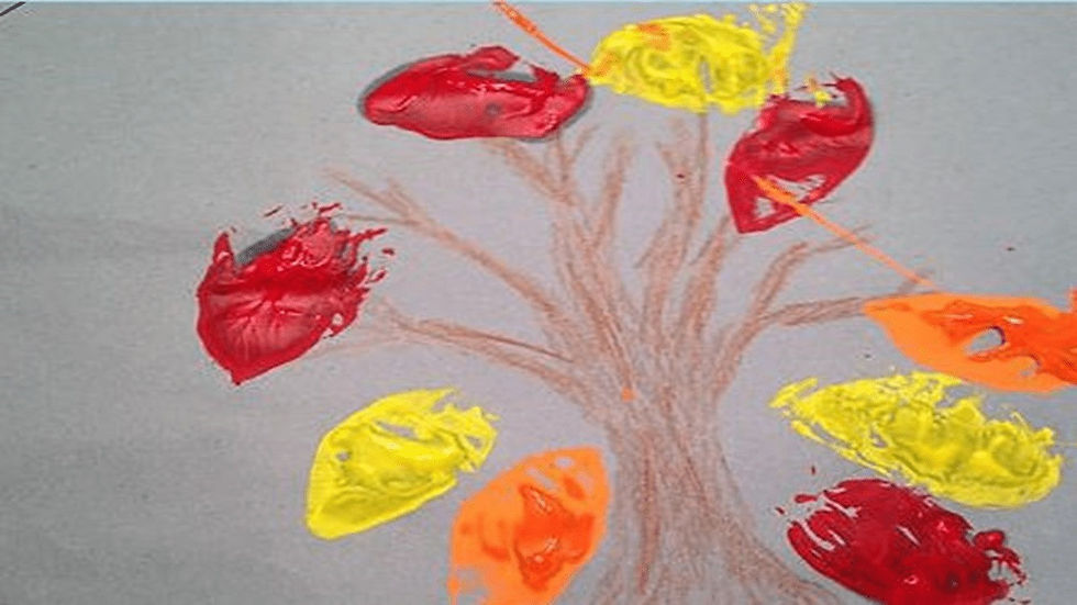 Paper Towel Roll painting