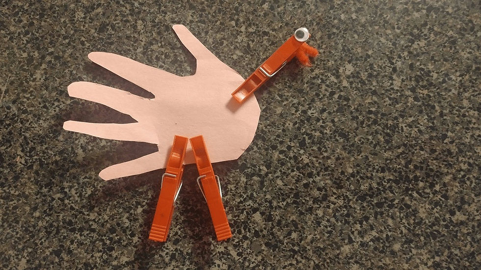 Hand Flamingo