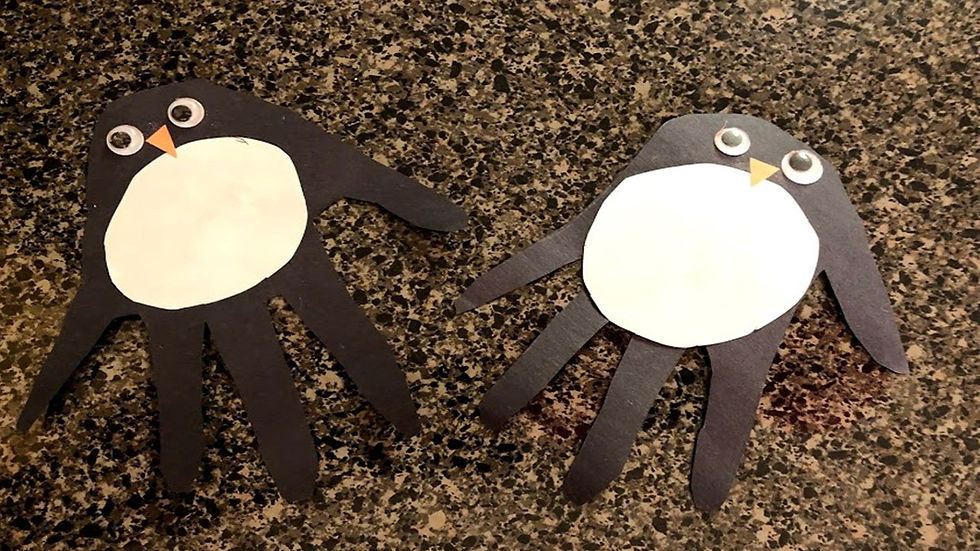 Hand Penguins