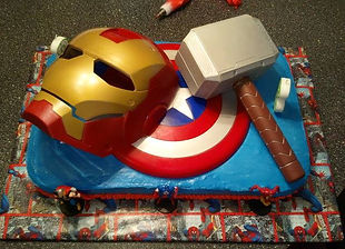 Avengers Cake