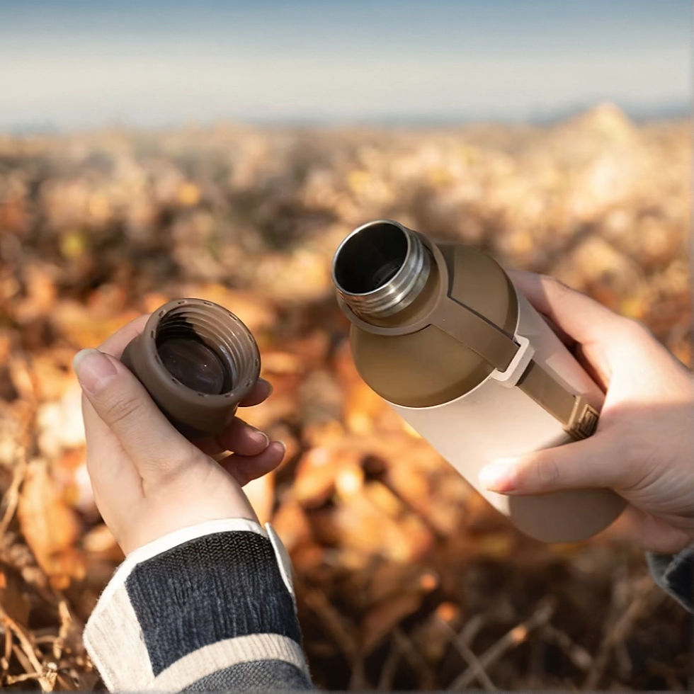 ภาพขนาดย่อ: KAFFTEC Coffee Grounds Insulated Mug