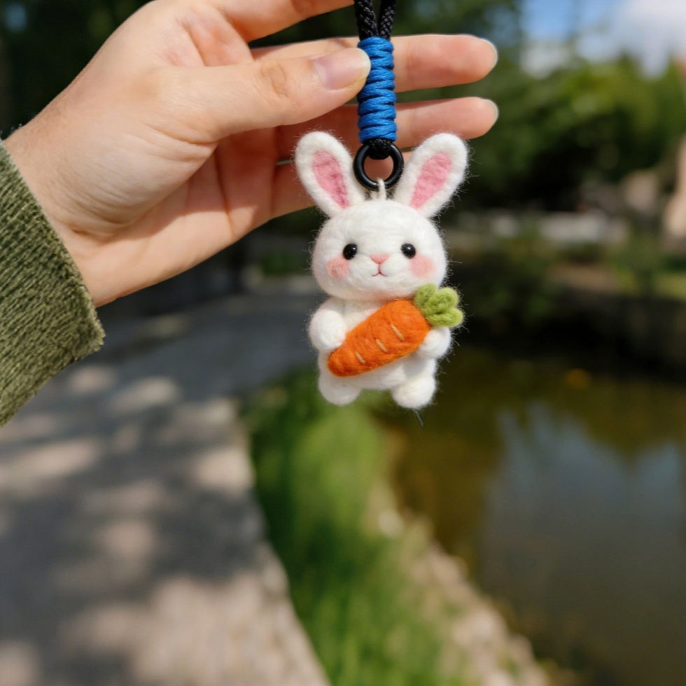 ภาพขนาดย่อ: Wool plush pendant